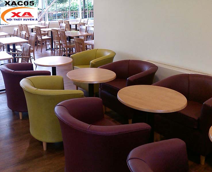 Ghế sofa cafe tròn XAC05 tại Sofa Xuyên Á