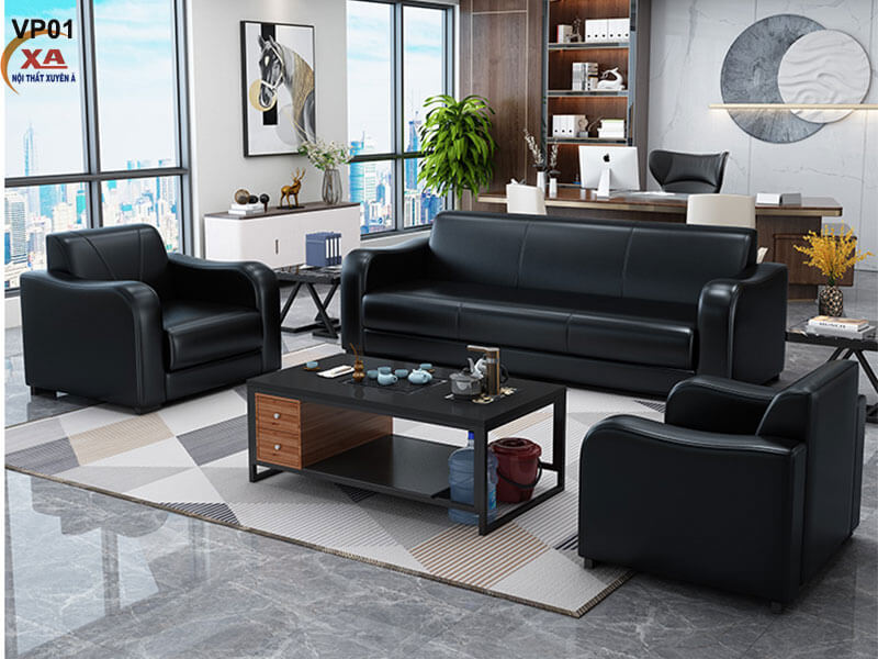 Sofa văn phòng HCM giá rẻ VP01 tại Nội Thất Xuyên Á
