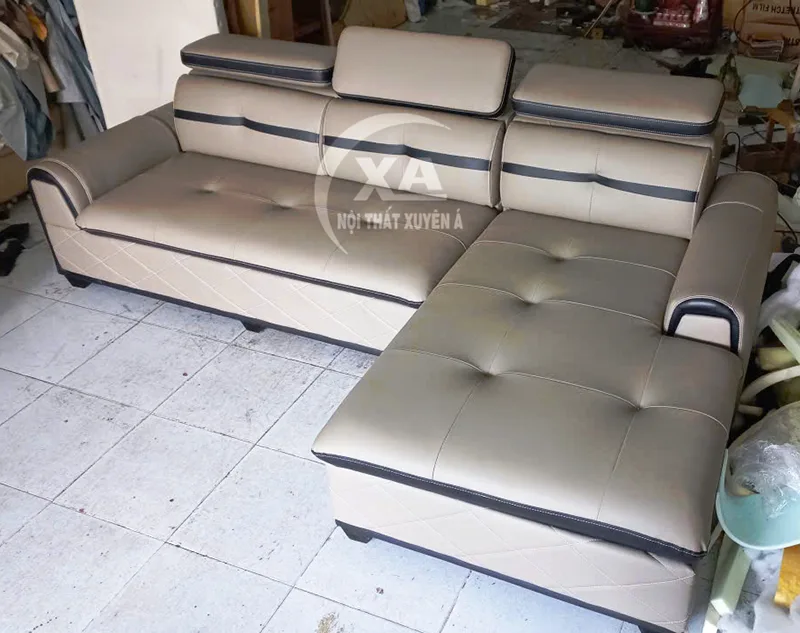 Cận cảnh chi tiết ghế sofa XAG340 thực tế tại Nội Thất Xuyên Á Cận cảnh chi tiết ghế sofa XAG340 thực tế tại Nội Thất Xuyên Á