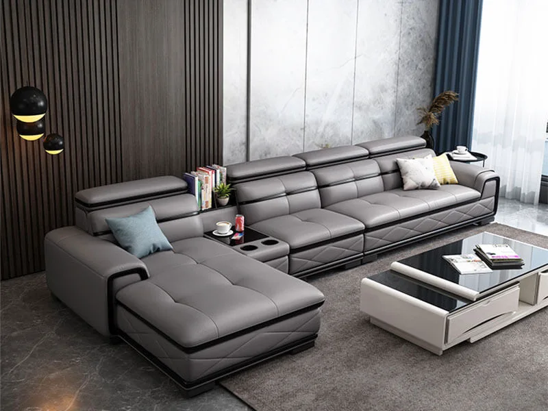 Ghe sofa XAG340 kich thuoc lon voi goc chu L bên phải người ngồi Ghe sofa XAG340 kich thuoc lon voi goc chu L bên phải người ngồi