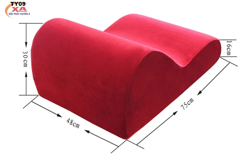 Kích thước ghế tình yêu mini tại Nội Thất Xuyên Á